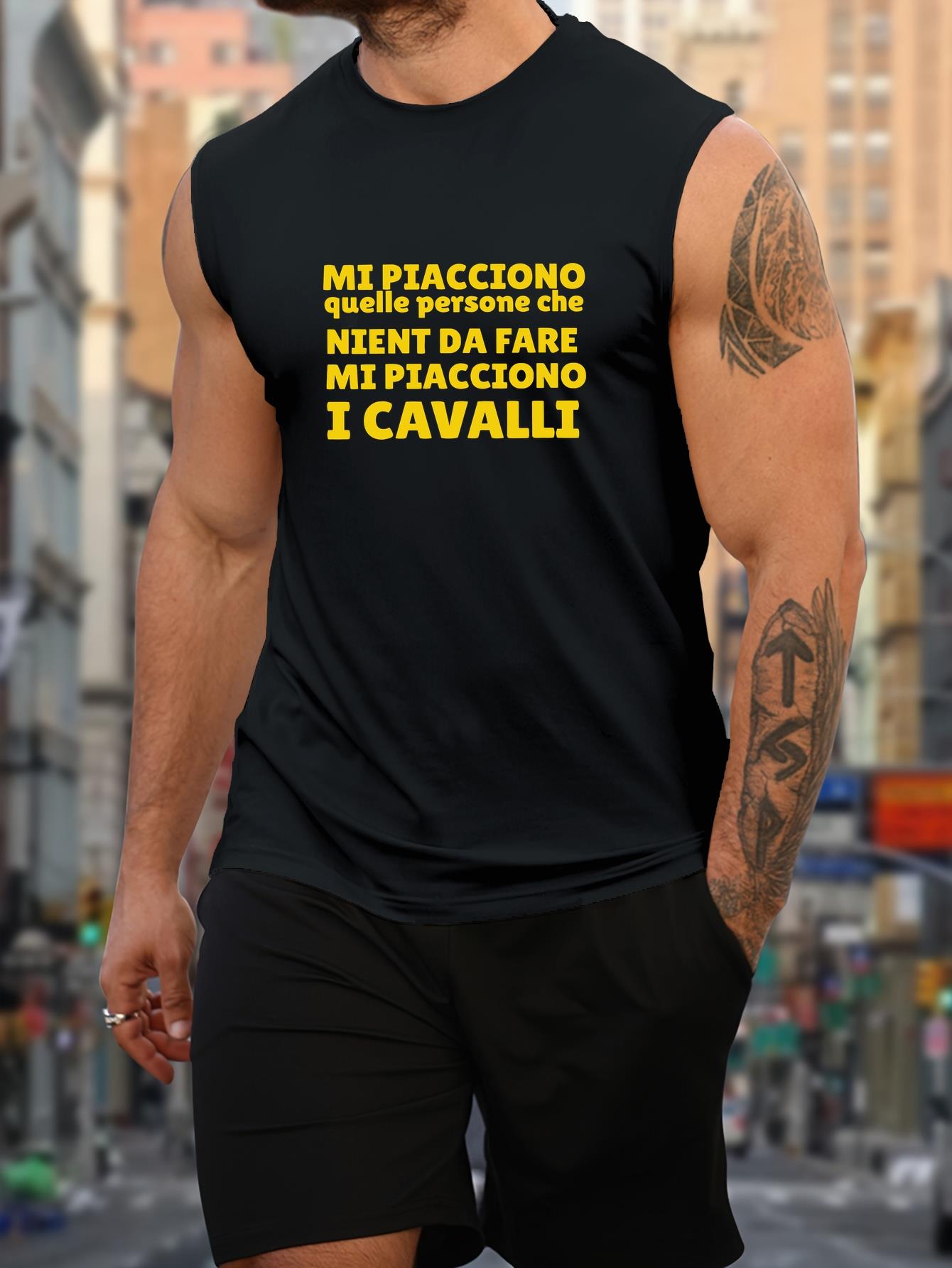 Fitness & Nutrition Lab Zapopan - Men's sleeveless vest - Bold Italian-style