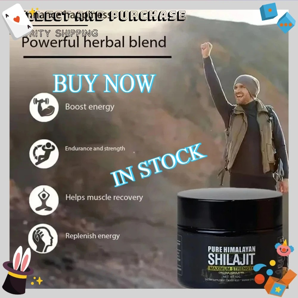 Shilajit Resin Pure - 30g /50g100% High-purity Shilajit Resin Paste