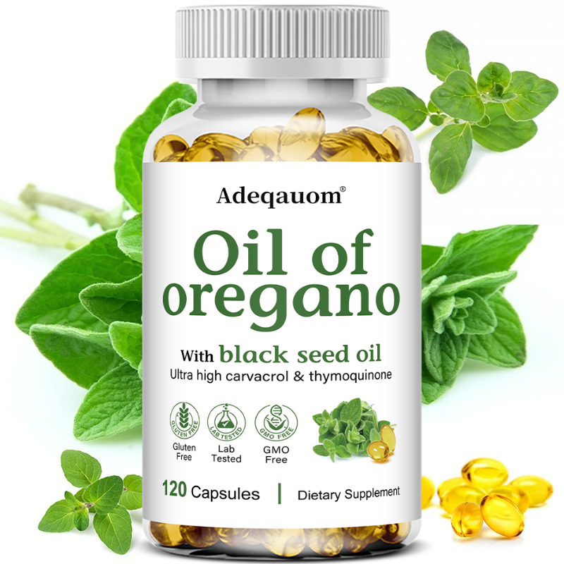 Black Seed Oil Capsule - Oil of Oregano with Black Seed