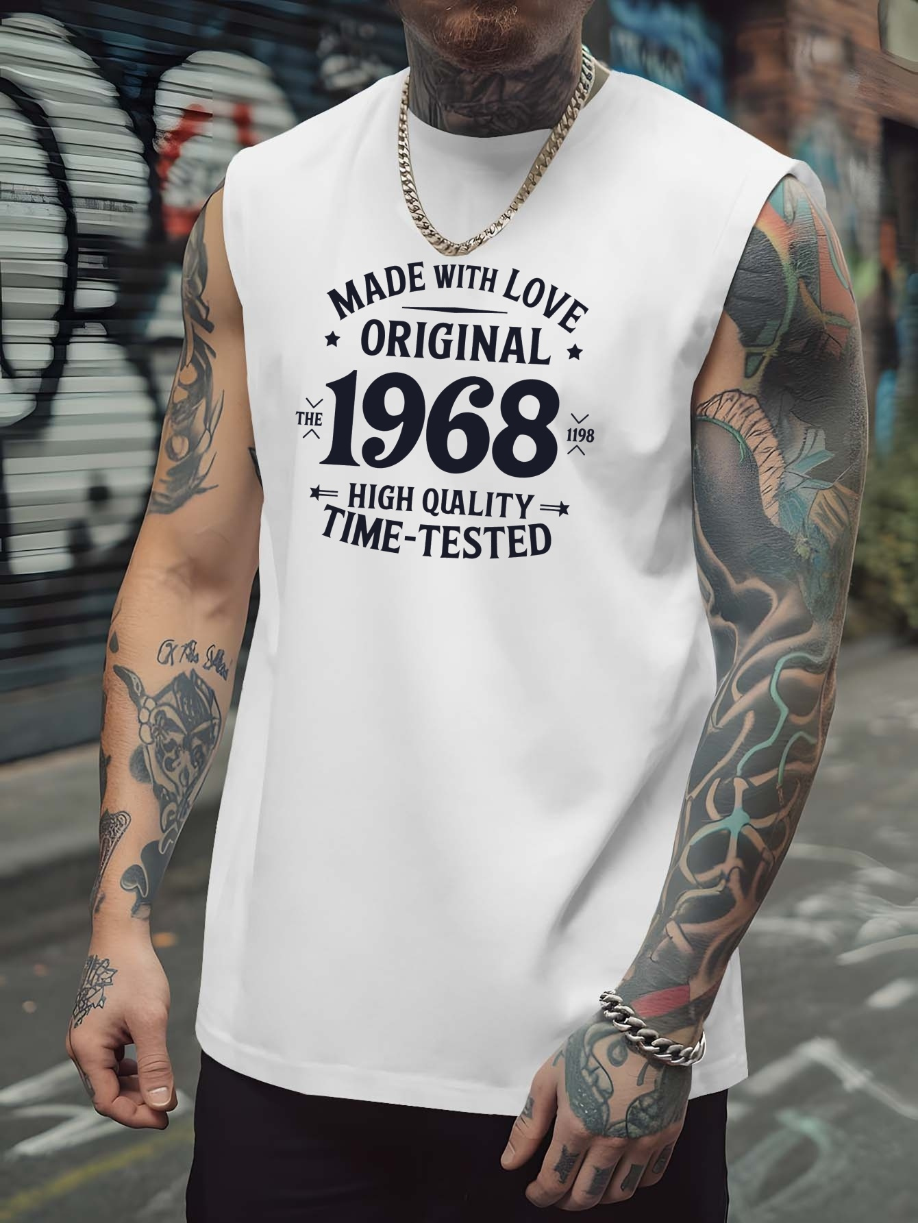 Men's loose sports vest, summe – Fitness & Nutrition Lab Zapopan Bewertung und Preis