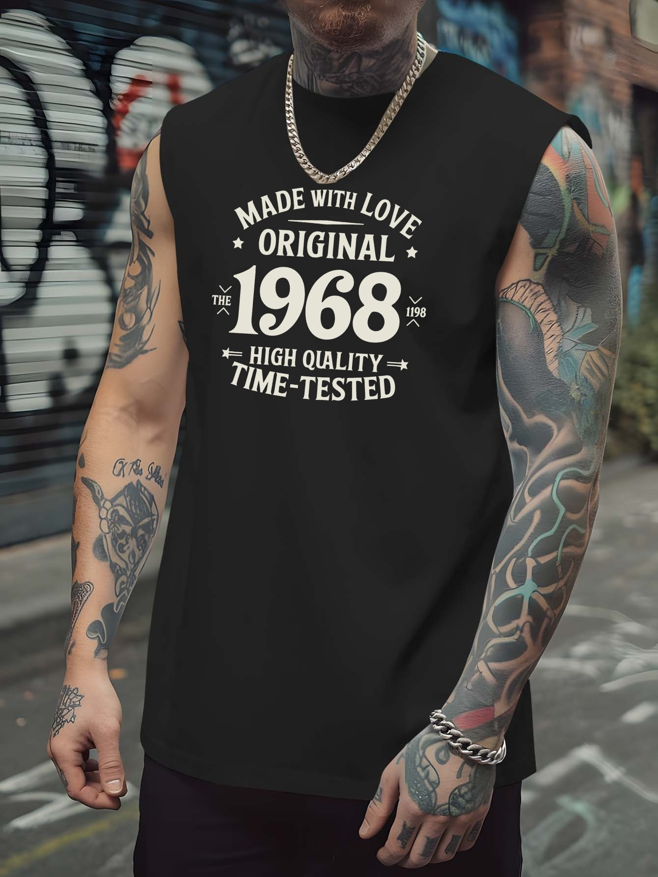 Men's loose sports vest, summe – Fitness & Nutrition Lab Zapopan Bewertung und Preis