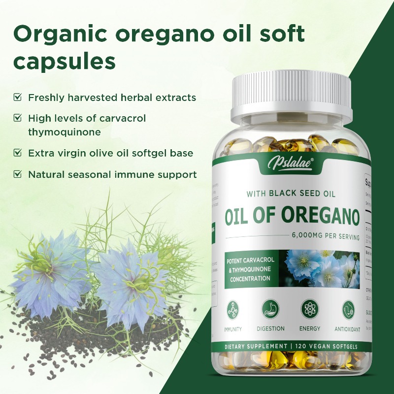 Oregano Oil Capsules - Balance – Black Seed Oil Capsule Bewertung und Preis