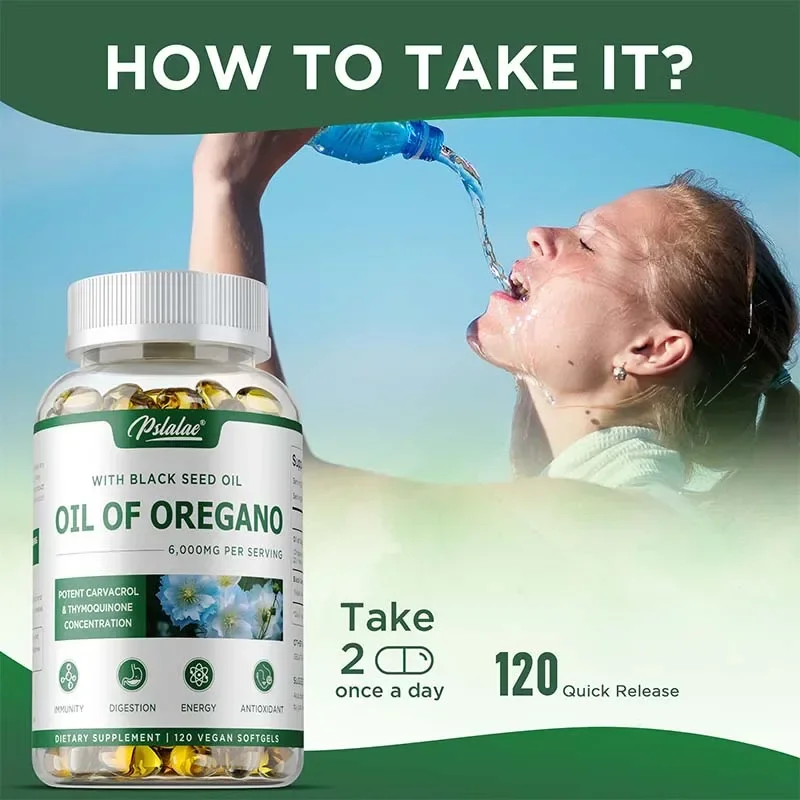 Oregano Oil Capsules - Balance – Black Seed Oil Capsule Bewertung und Preis