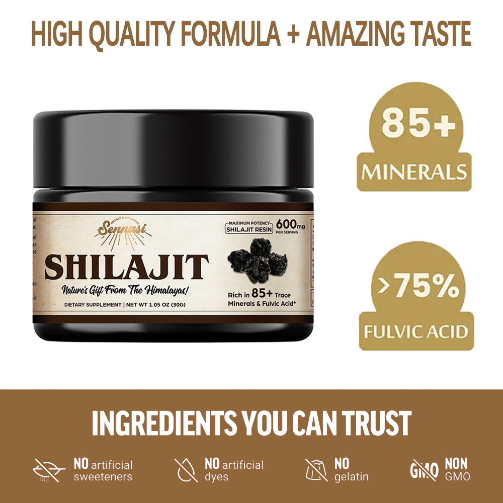 Pure Himalayan Shilajit Resin, – Shilajit Resin Pure Bewertung und Preis