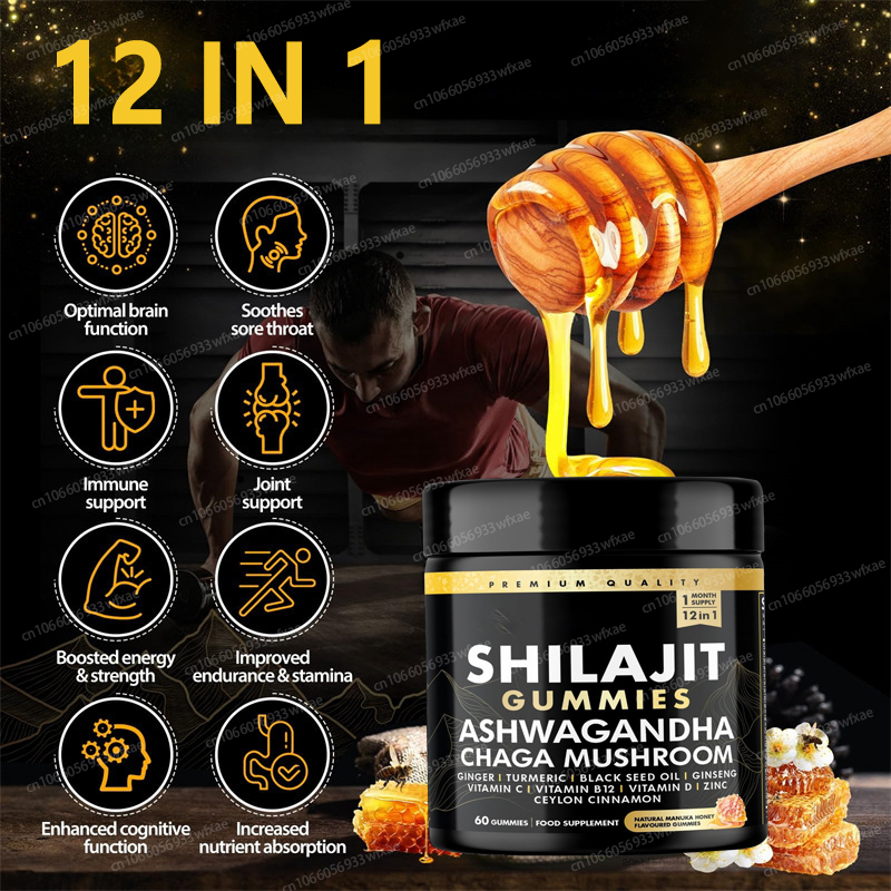60 Shilajit Gummies with Mushr – Shilajit Resin Pure Bewertung und Preis