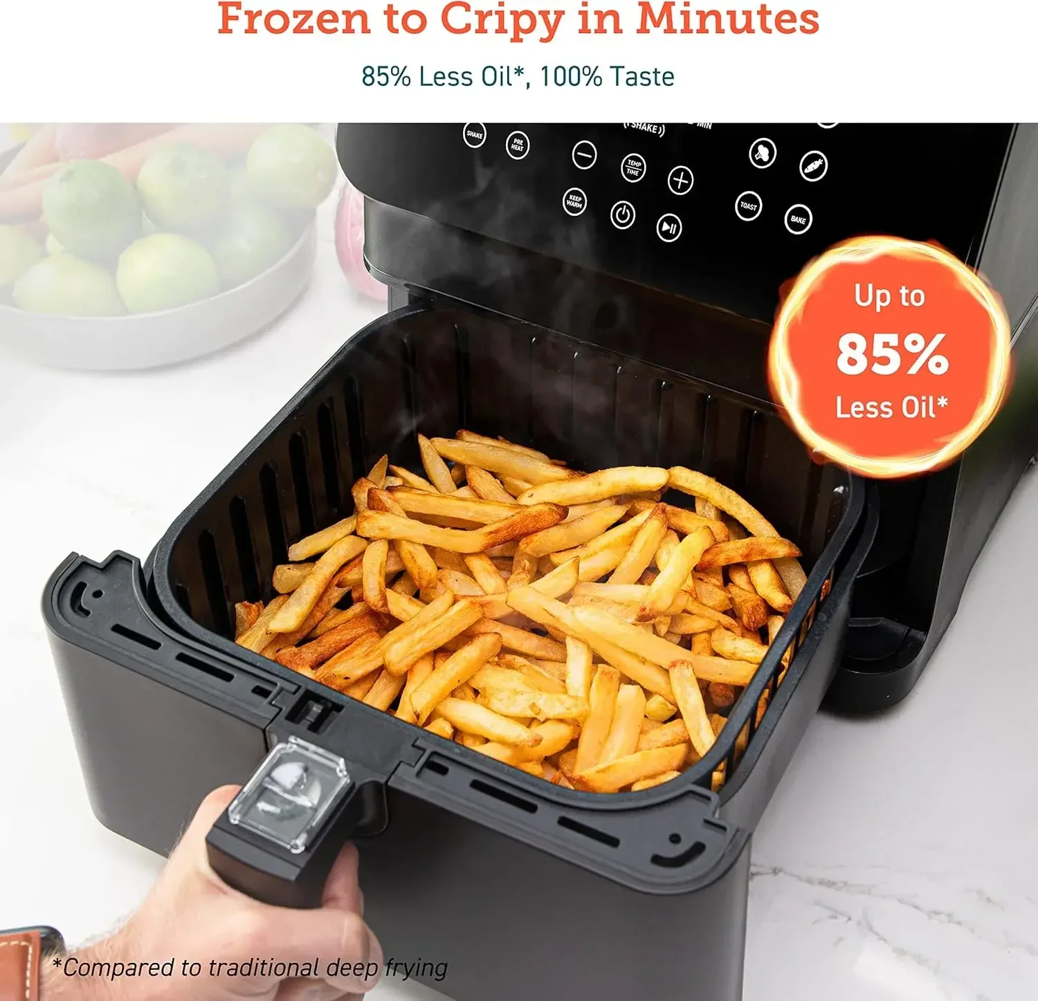 12-in-1 Air Fryer 5.8QT, Toast – Nutrition & Fitness Coaching Fulham Bewertung und Preis