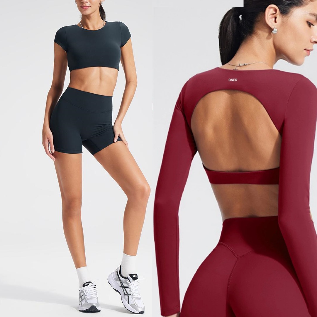 Women's long-sleeved yoga top  – Fitness & Nutrition Lab Zapopan Bewertung und Preis