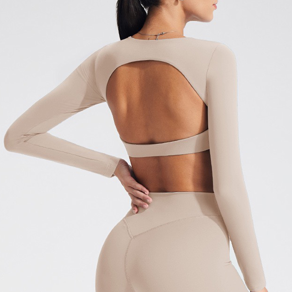 Women's long-sleeved yoga top  – Fitness & Nutrition Lab Zapopan Bewertung und Preis