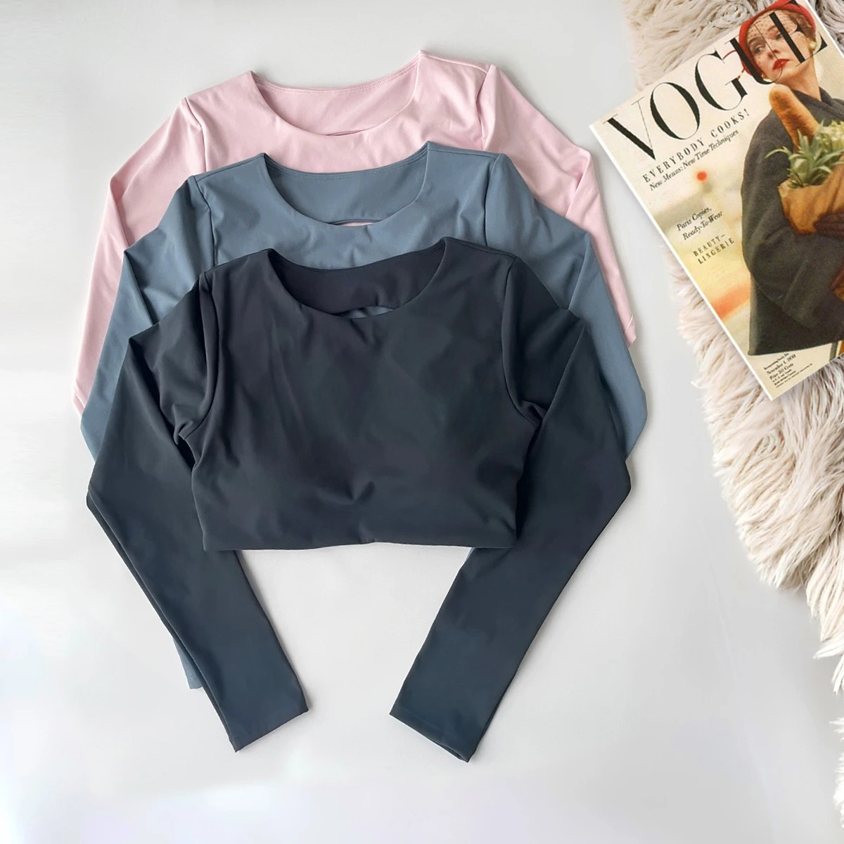 Women's long-sleeved yoga top  – Fitness & Nutrition Lab Zapopan Bewertung und Preis