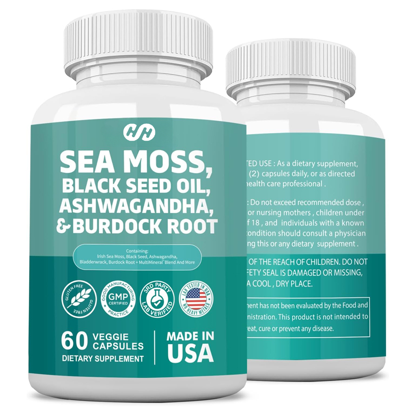 60 Capsules 7000mg Seaweed 400 – Black Seed Oil Capsule Bewertung und Preis