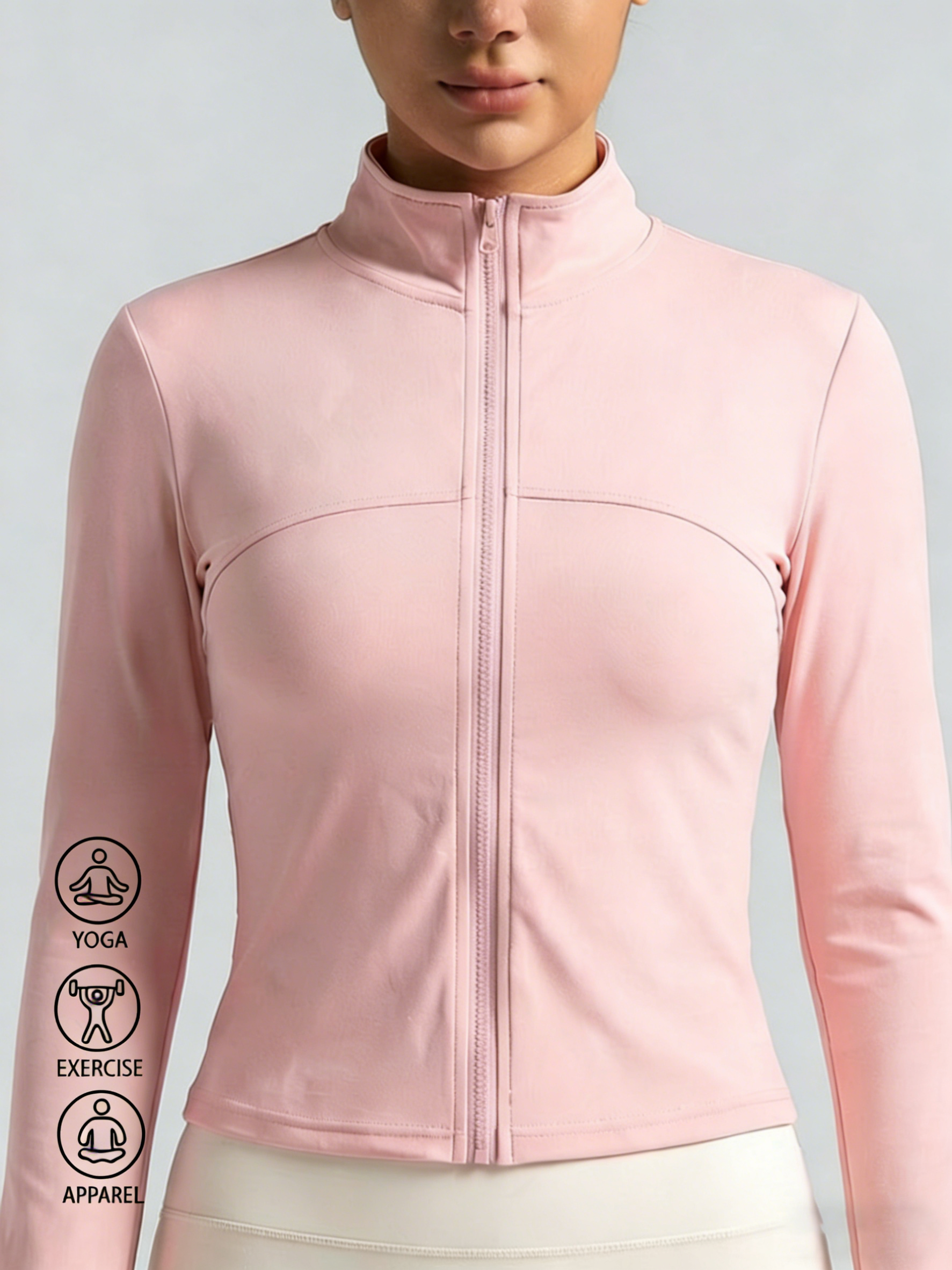New Women Light pink Yoga Coat – Fitness & Nutrition Lab Zapopan Bewertung und Preis