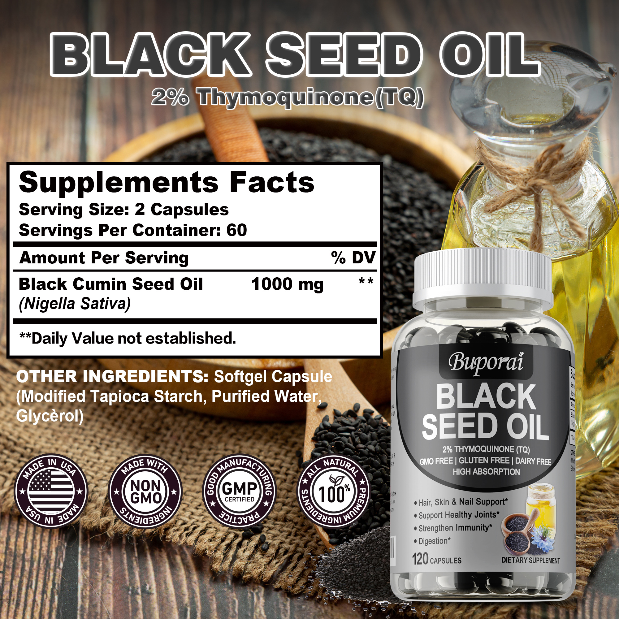 Black Seed Oil - Supports Join – Black Seed Oil Capsule Bewertung und Preis