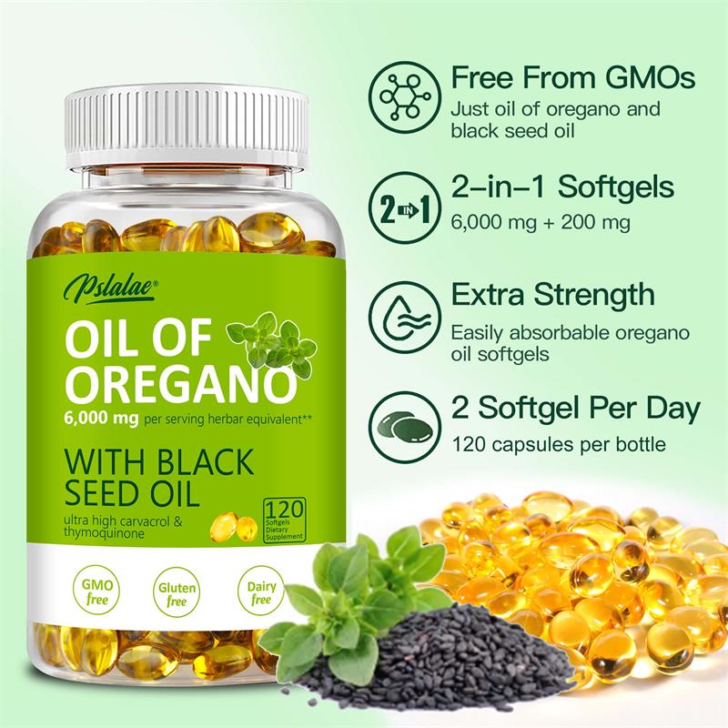 Oregano Oil Capsules - with Bl – Black Seed Oil Capsule Bewertung und Preis