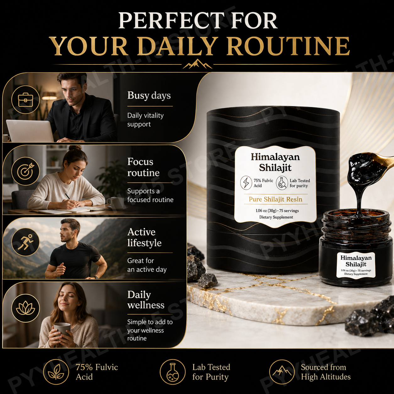 Himalayan Shilajit Resin Pure  – Shilajit Resin Pure Bewertung und Preis