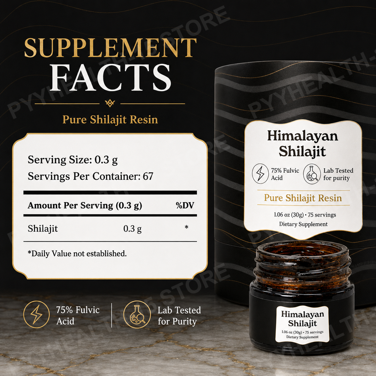 Himalayan Shilajit Resin Pure  – Shilajit Resin Pure Bewertung und Preis