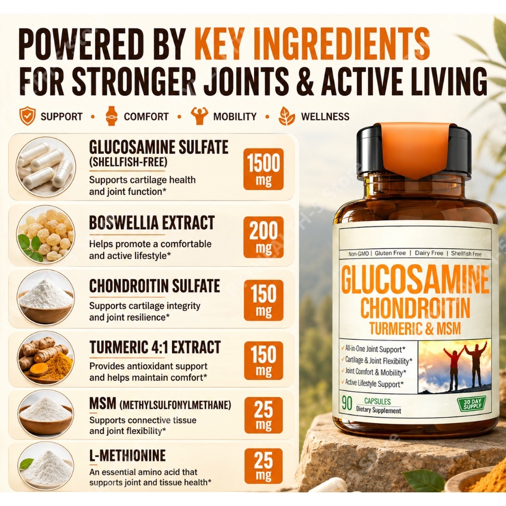 Glucosamine Chondroitin MSM Ca – Glucosamine Chondroitin Joint Bewertung und Preis