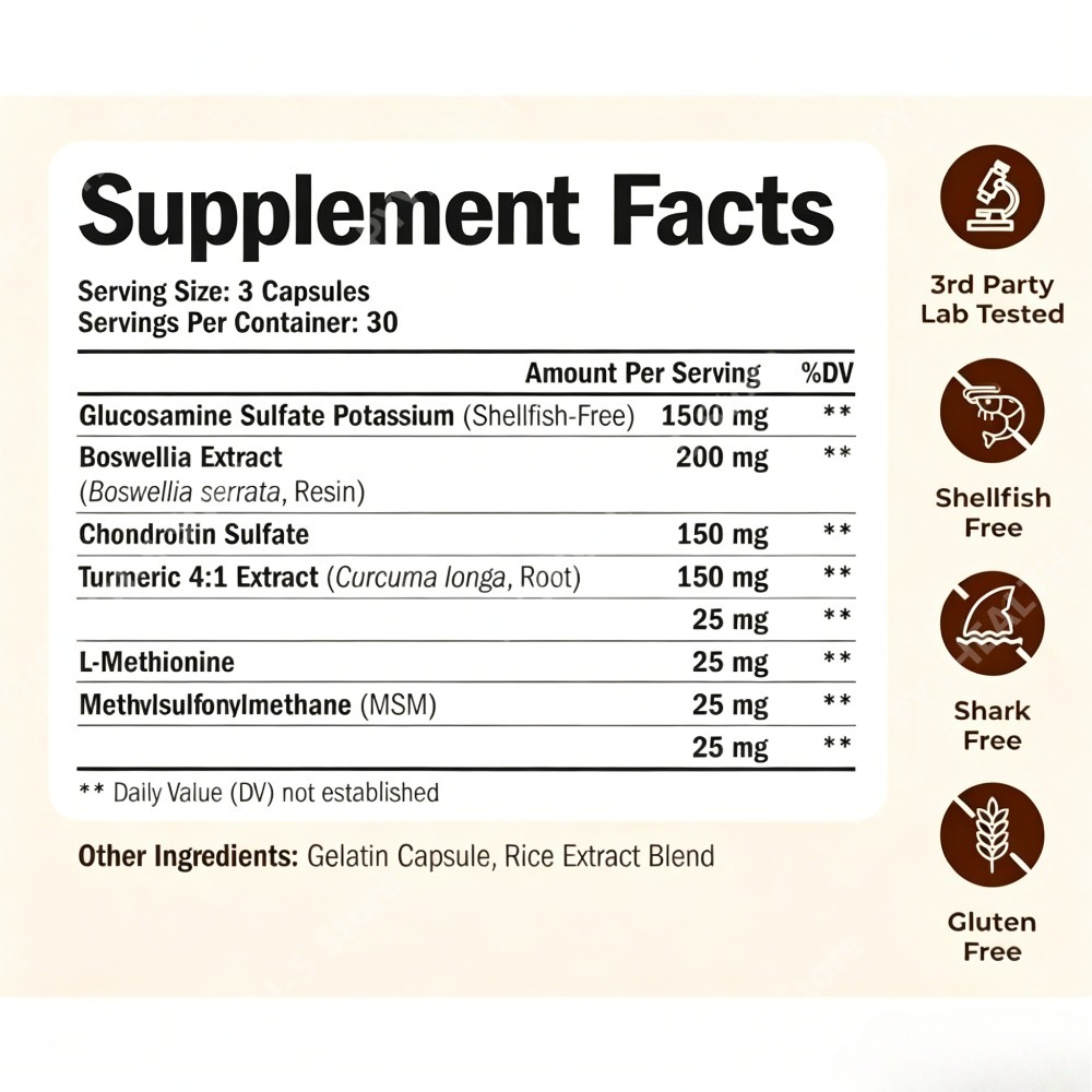 Glucosamine Chondroitin MSM Ca – Glucosamine Chondroitin Joint Bewertung und Preis