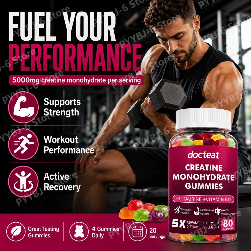 Creatine Monohydrate Gummies 8 – Nutrition & Fitness Coaching Fulham Bewertung und Preis