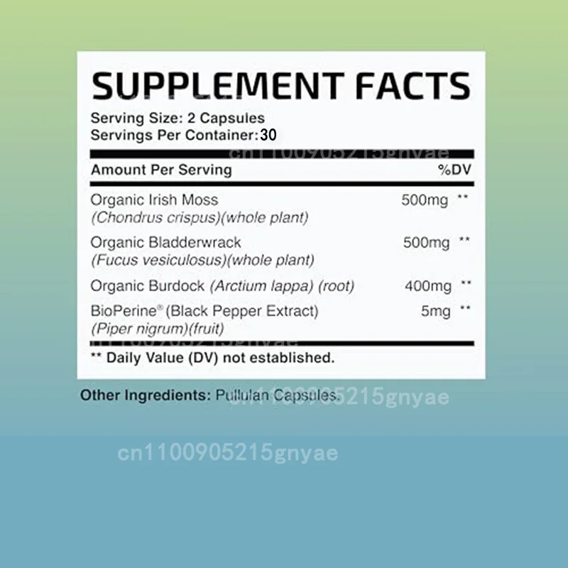 Seaweed Supplement Capsules, 1 – Black Seed Oil Capsule Bewertung und Preis
