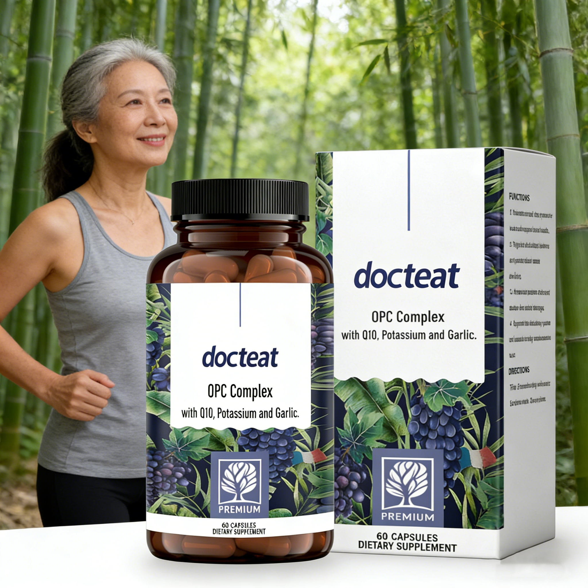 DOCTEAT Cardiovascular Health  – Nutrition Fitness Supplements Bewertung und Preis