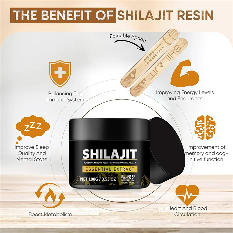 1000mg Pure Shilajit Resin Min – Shilajit Resin Pure Bewertung und Preis