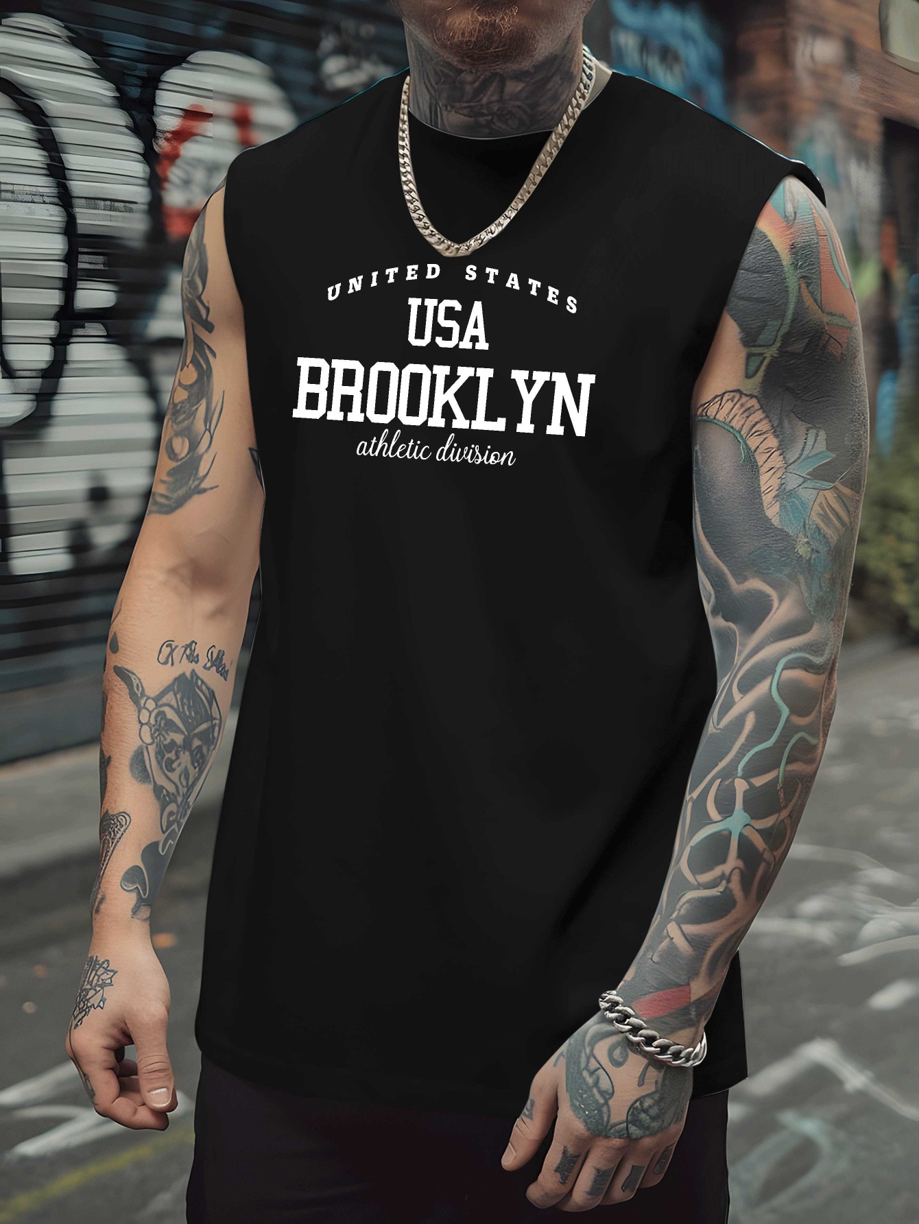 Men's loose sports vest, summe – Fitness & Nutrition Lab Zapopan Bewertung und Preis