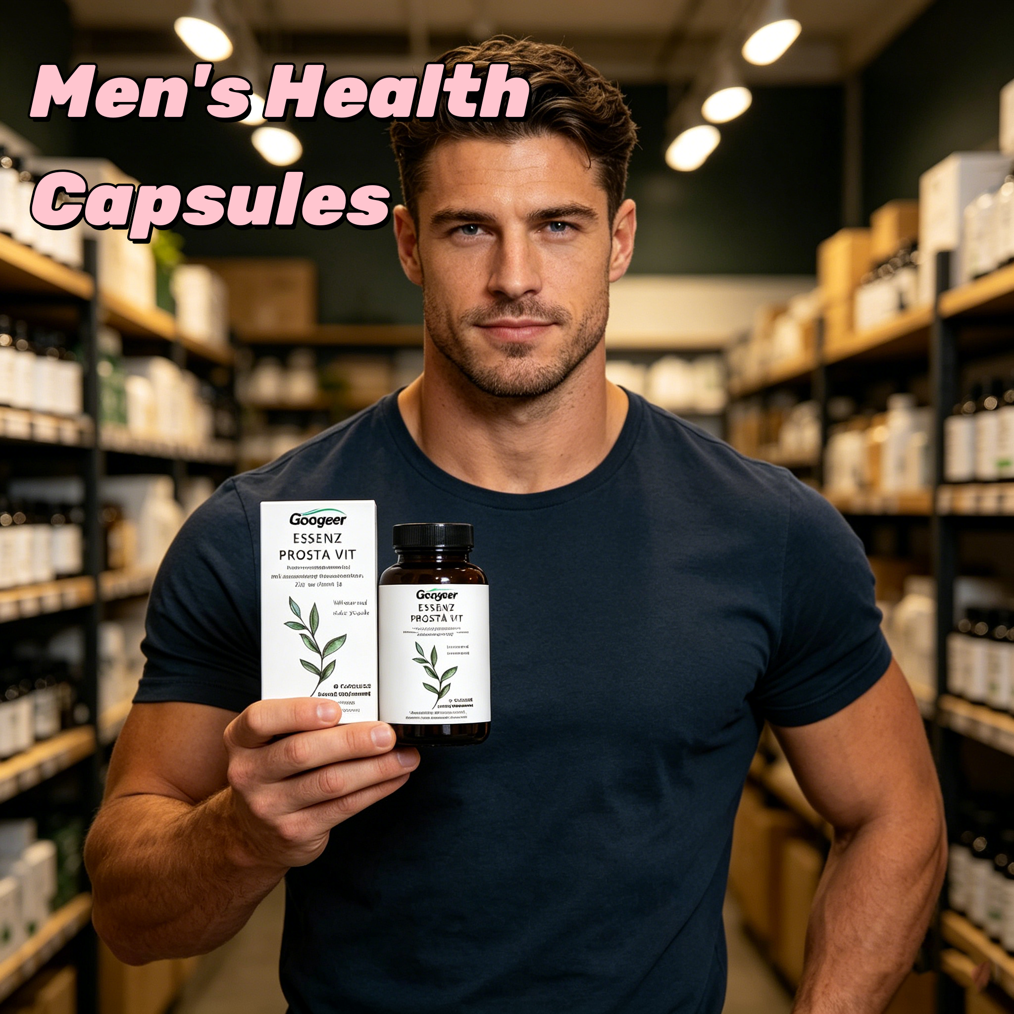 GOOGEER Men's Health Capsules  – Nutrition Fitness Supplements Bewertung und Preis