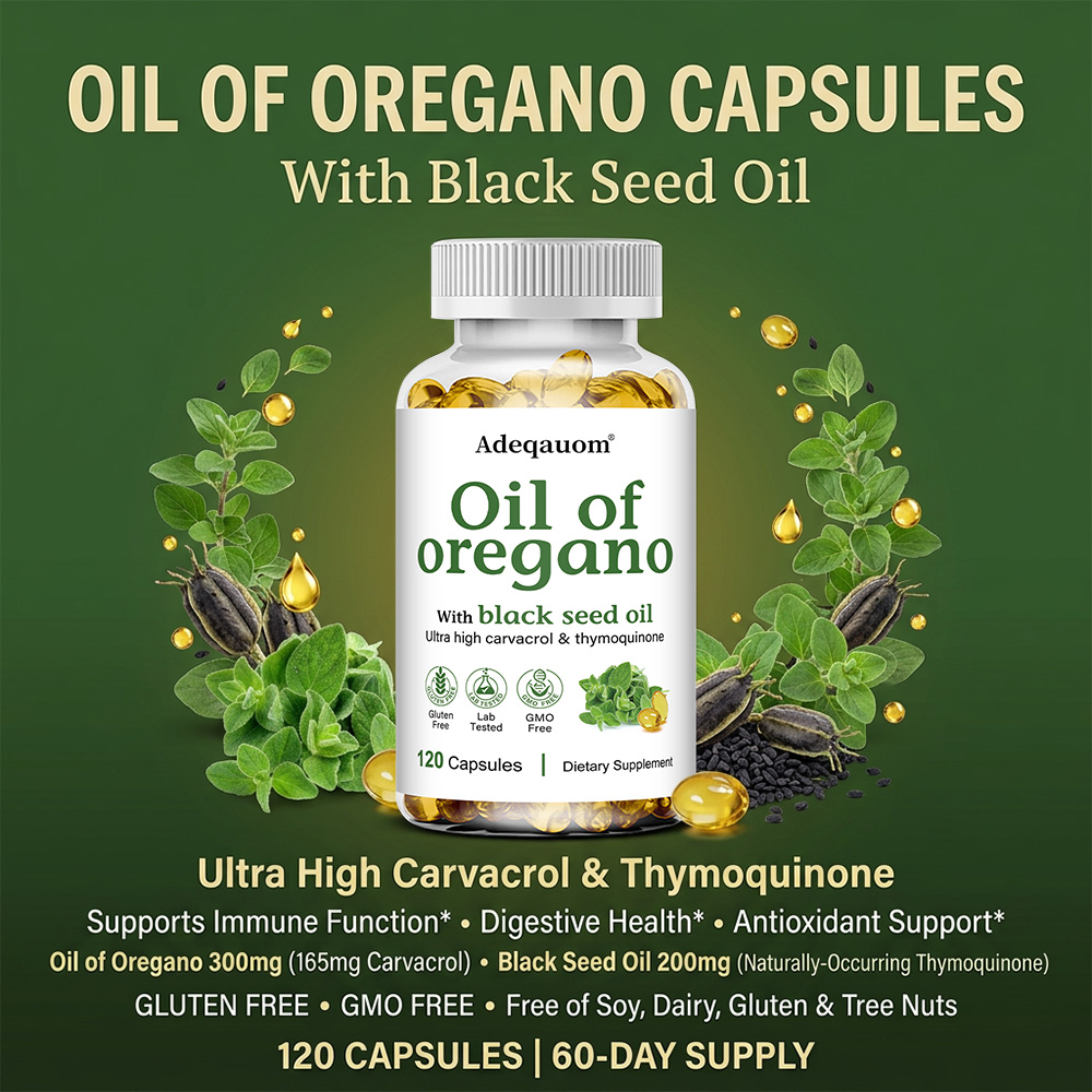 Oil of Oregano with Black Seed – Black Seed Oil Capsule Bewertung und Preis