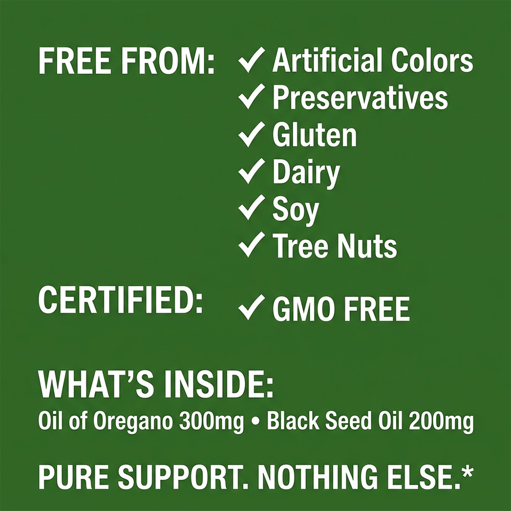 Oil of Oregano with Black Seed – Black Seed Oil Capsule Bewertung und Preis