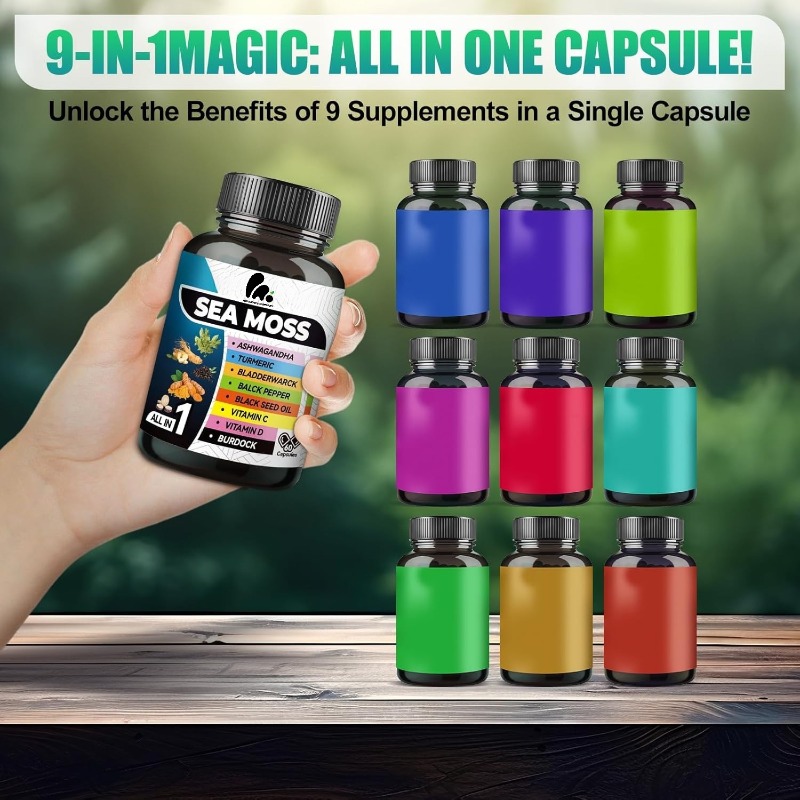9-in-1 Seaweed Black Seed Oil, – Black Seed Oil Capsule Bewertung und Preis