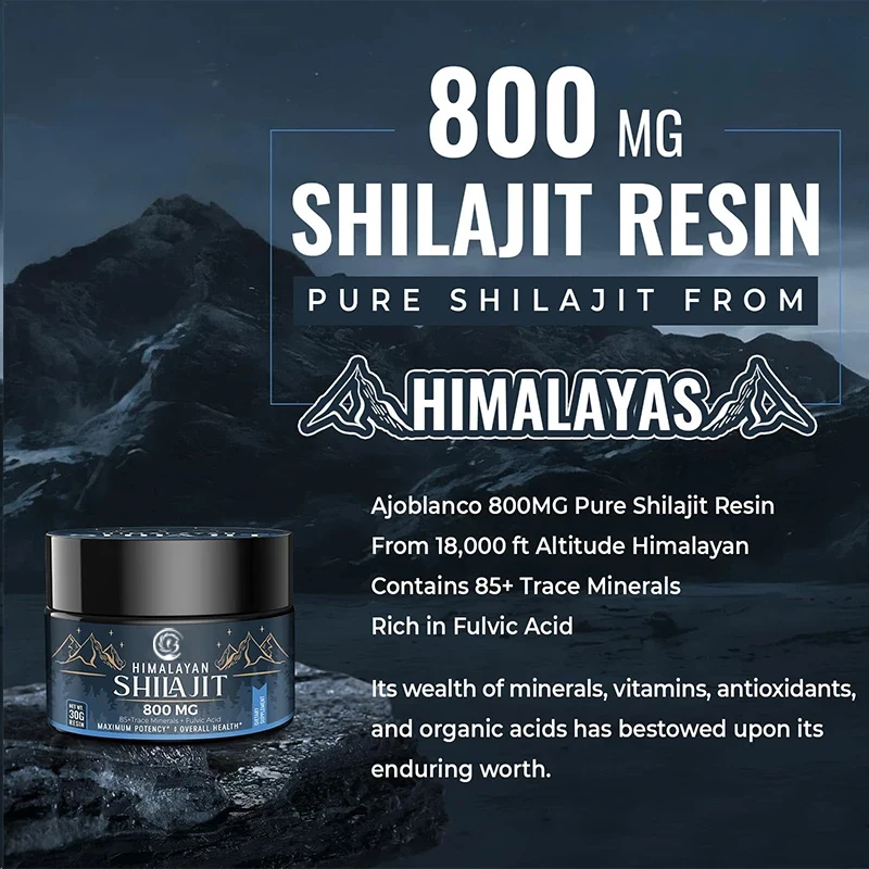 Pure Himalayan organic Shilaji – Shilajit Resin Pure Bewertung und Preis
