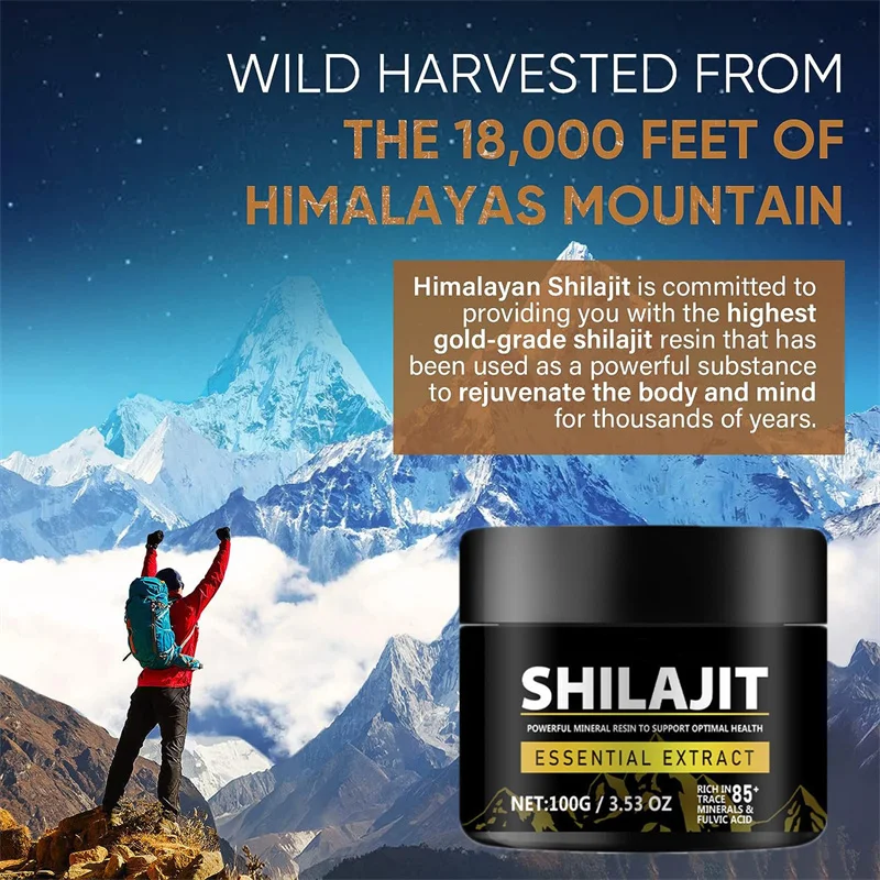 1000mg Pure Shilajit Resin Min – Shilajit Resin Pure Bewertung und Preis