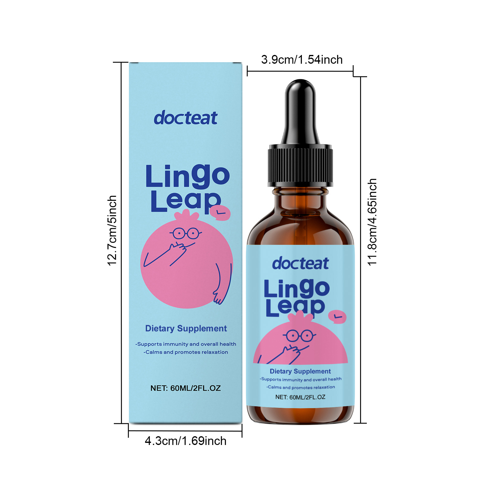 DOCTEAT Body Health Drops Impr – Nutrition Fitness Supplements Bewertung und Preis