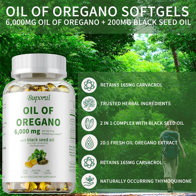 Oil of Oregano - Contains Blac – Black Seed Oil Capsule Bewertung und Preis