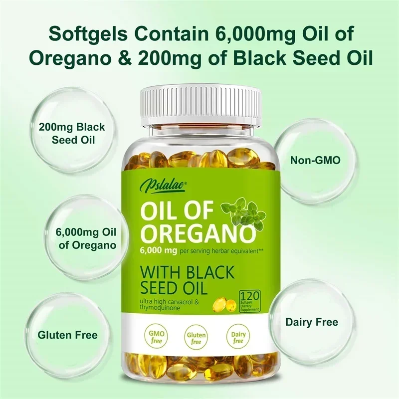 Oregano Oil - Natural Antioxid – Black Seed Oil Capsule Bewertung und Preis