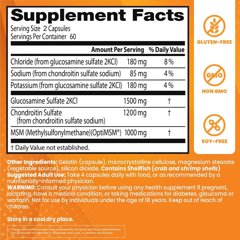 Glucosamine Chondroitin MSM -  – Glucosamine Chondroitin Joint Bewertung und Preis