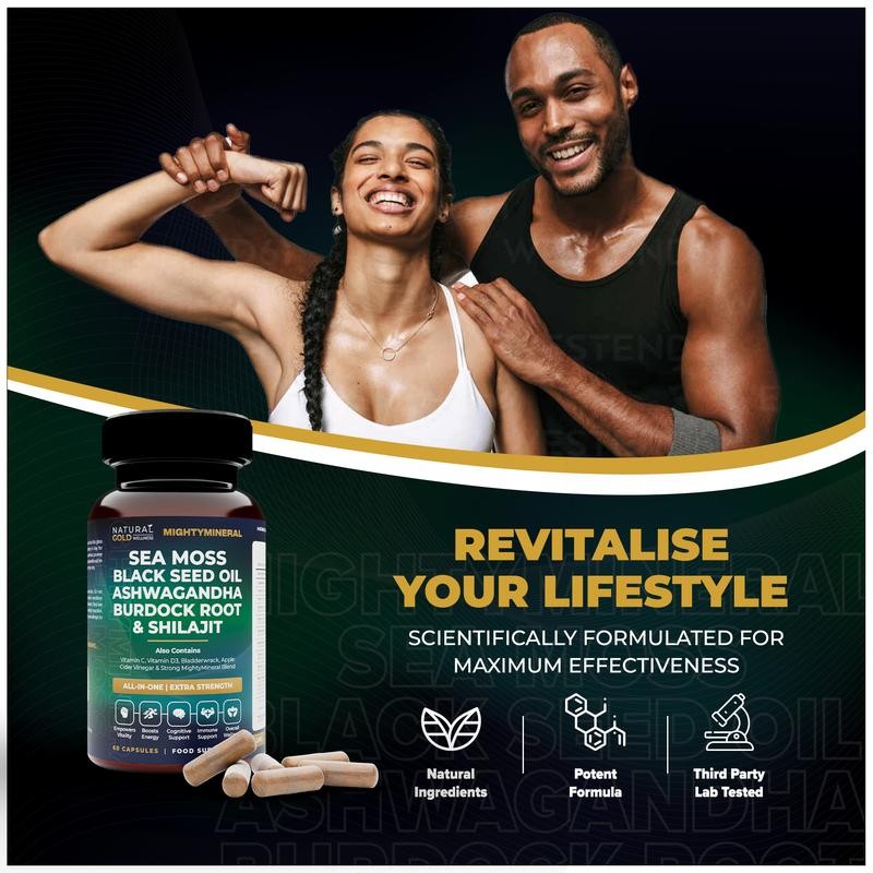 Black Seed Oil, Shilajit, Sea  – Black Seed Oil Capsule Bewertung und Preis