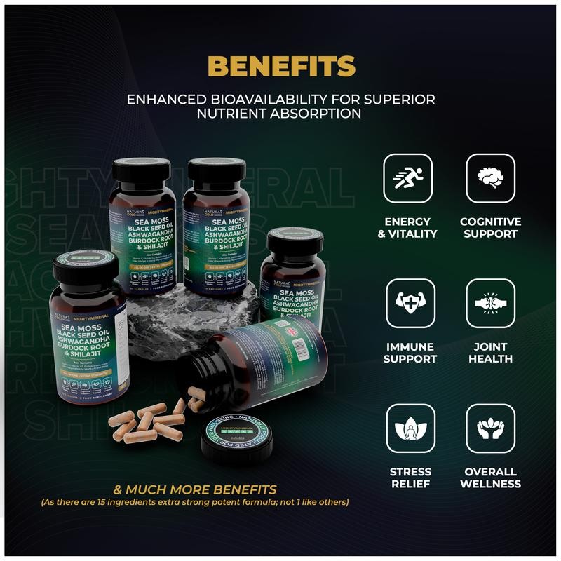 Black Seed Oil, Shilajit, Sea  – Black Seed Oil Capsule Bewertung und Preis